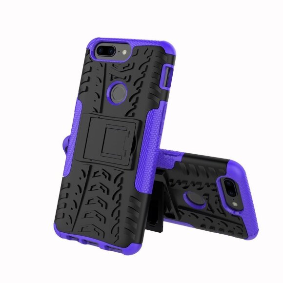 Чехол Hybrid Armor для OnePlus 5T (черный + фиолетовый) Чехол Hybrid Armor для OnePlus 5T (черный + фиолетовый)