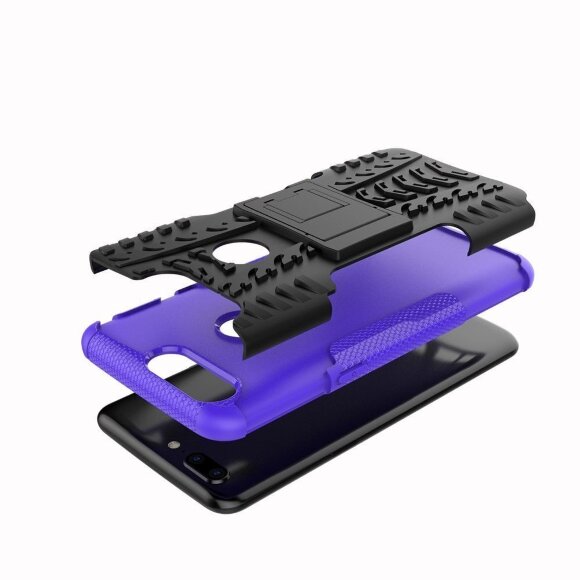 Чехол Hybrid Armor для OnePlus 5T (черный + фиолетовый) Чехол Hybrid Armor для OnePlus 5T (черный + фиолетовый)