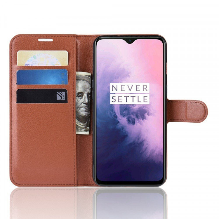 Чехол для Oneplus 7 (коричневый)
