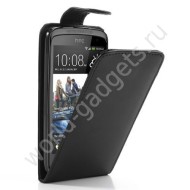 Вертикальный чехол для HTC Desire 500 (черный) Вертикальный чехол для HTC Desire 500 (черный)