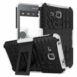 Чехол Hybrid Armor для Samsung Galaxy Tab A (6) 7.0 SM-T285 / SM-T280 (черный + белый)