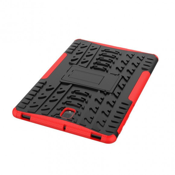 Чехол Hybrid Armor для Samsung Galaxy Tab S4 10.5 SM-T830 / SM-T835 (черный + красный)
