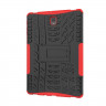 Чехол Hybrid Armor для Samsung Galaxy Tab S4 10.5 SM-T830 / SM-T835 (черный + красный)