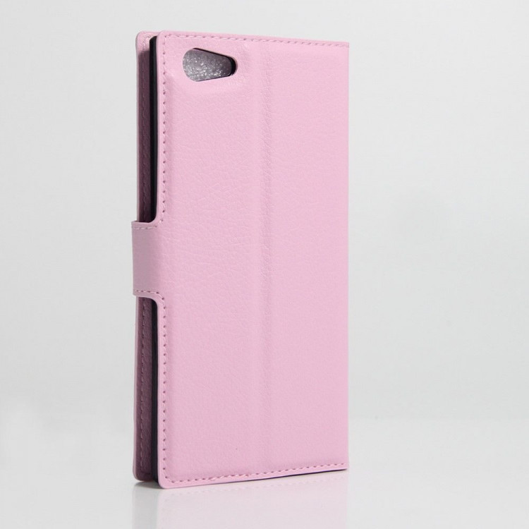 Чехол с визитницей для DOOGEE Y300 (розовый)