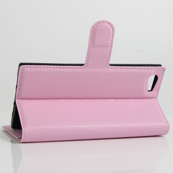 Чехол с визитницей для DOOGEE Y300 (розовый) Чехол с визитницей для DOOGEE Y300 (розовый)