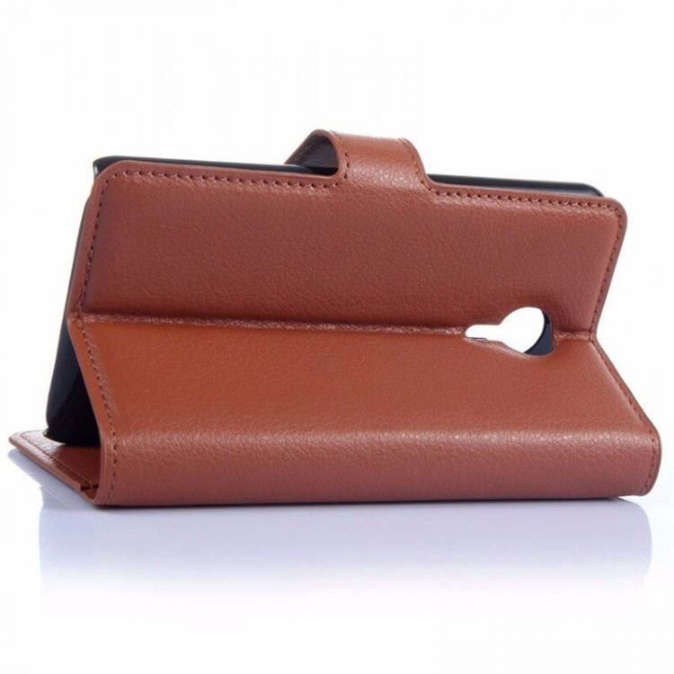 Чехол с визитницей для Meizu MX4 (коричневый)