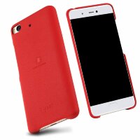 Кожаная накладка LENUO для Xiaomi Mi5S (красный)