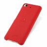 Кожаная накладка LENUO для Xiaomi Mi5S (красный)