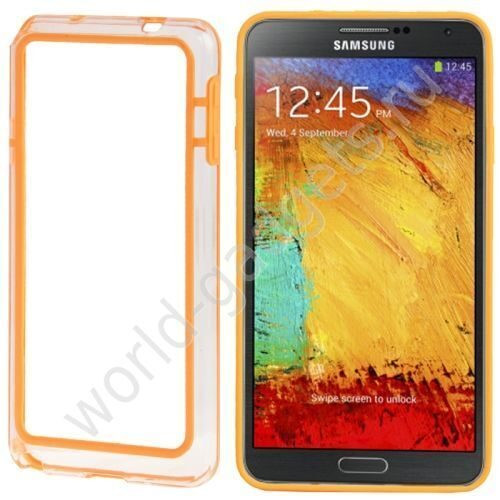 Бампер для Samsung Galaxy Note 3 / N9000 (оранжевый)
