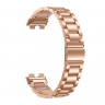 Стальной браслет для HUAWEI Band 8, HUAWEI Band 9 (розовое золото)