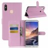 Чехол с визитницей для Xiaomi Mi Max 3 (розовый)