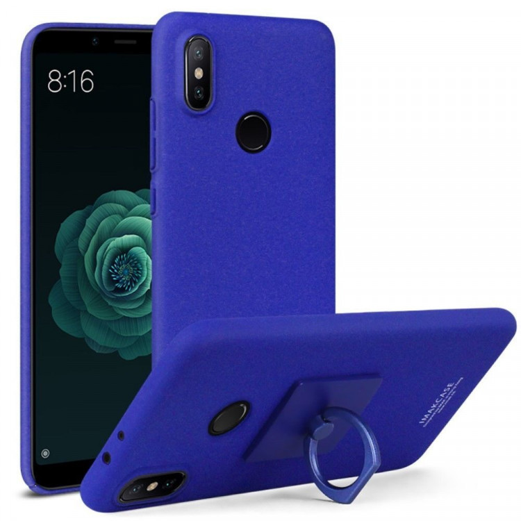 Чехол iMak Finger для Xiaomi Mi 6X / Xiaomi Mi A2 (голубой)