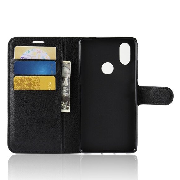 Чехол с визитницей для Xiaomi Mi 8 SE (черный)
