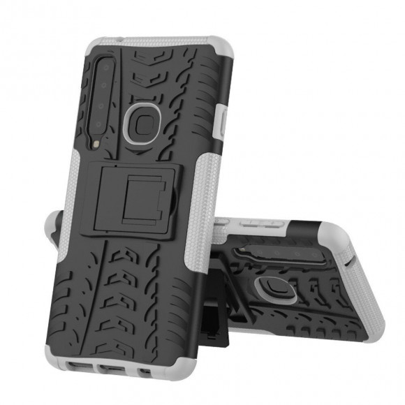 Чехол Hybrid Armor для Samsung Galaxy A9 (2018) (черный + белый) Чехол Hybrid Armor для Samsung Galaxy A9 (2018) (черный + белый)