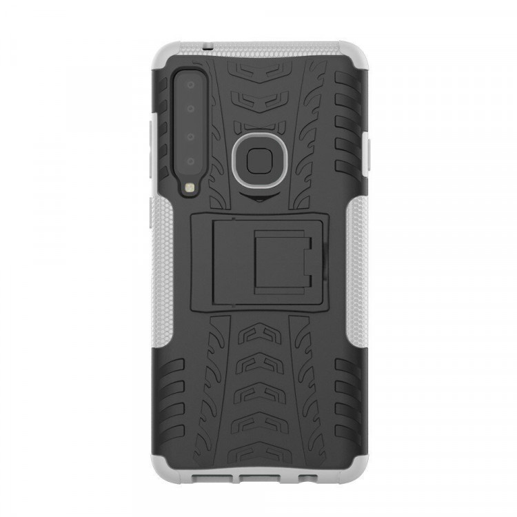 Чехол Hybrid Armor для Samsung Galaxy A9 (2018) (черный + белый)
