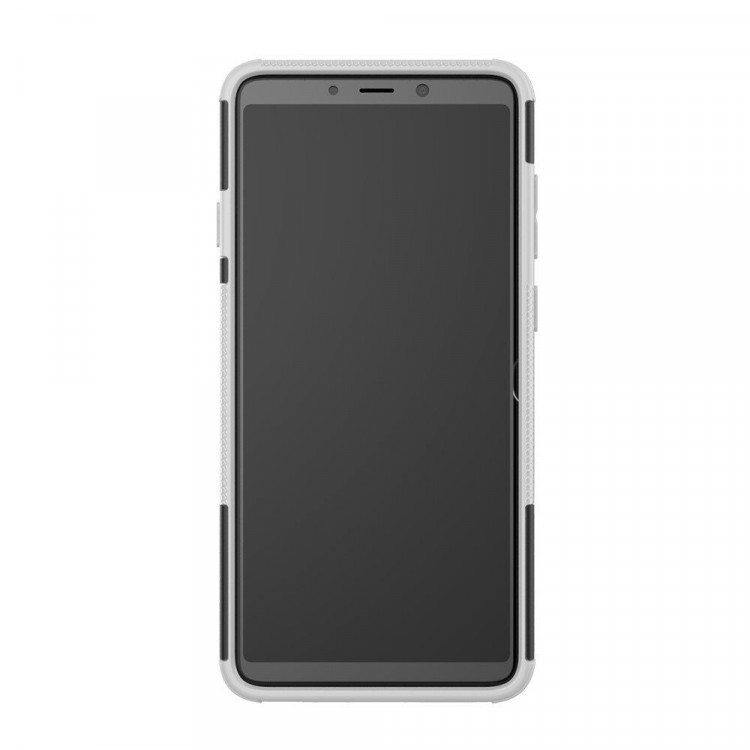 Чехол Hybrid Armor для Samsung Galaxy A9 (2018) (черный + белый)