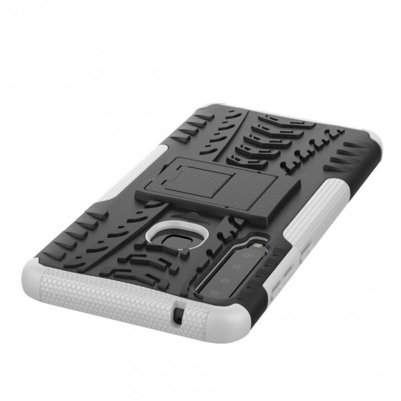 Чехол Hybrid Armor для Samsung Galaxy A9 (2018) (черный + белый) Чехол Hybrid Armor для Samsung Galaxy A9 (2018) (черный + белый)