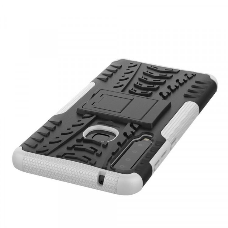 Чехол Hybrid Armor для Samsung Galaxy A9 (2018) (черный + белый)