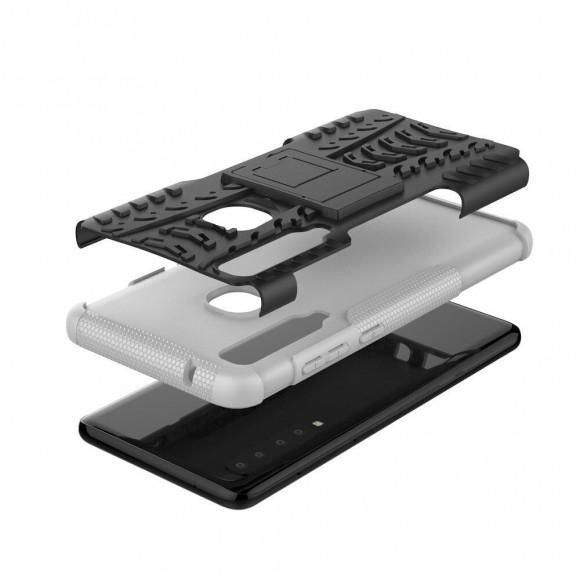 Чехол Hybrid Armor для Samsung Galaxy A9 (2018) (черный + белый) Чехол Hybrid Armor для Samsung Galaxy A9 (2018) (черный + белый)