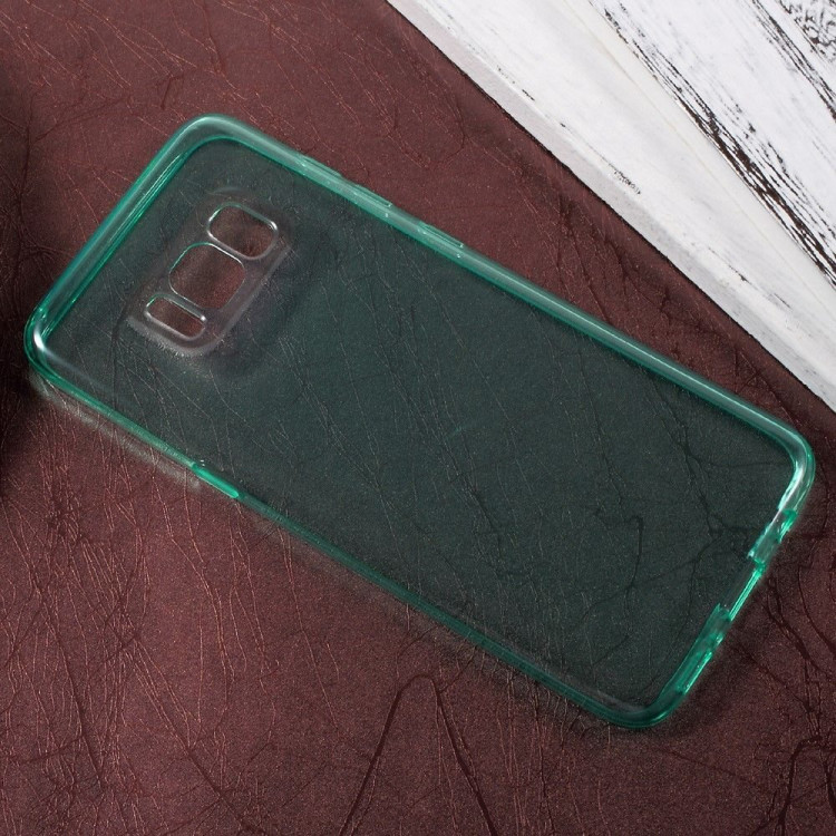 Силиконовый TPU чехол для Samsung Galaxy S8 (зеленый)