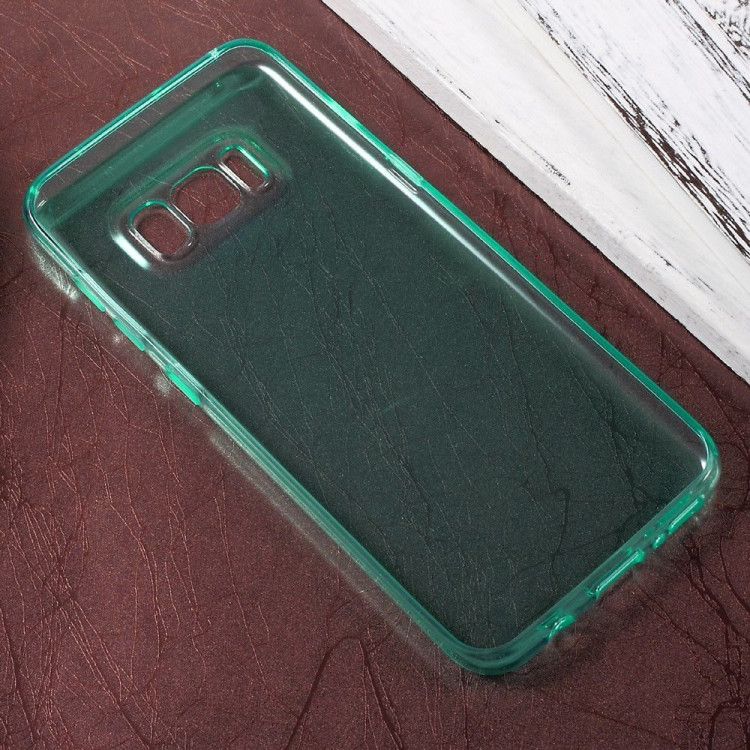Силиконовый TPU чехол для Samsung Galaxy S8 (зеленый)
