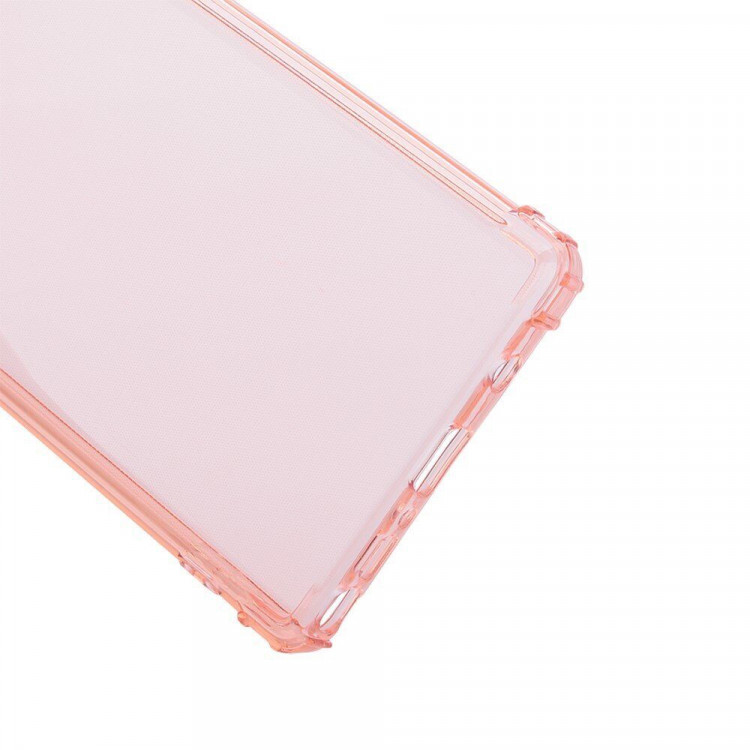 Силиконовый чехол с усиленными бортиками для Samsung Galaxy Note 9 (розовый)