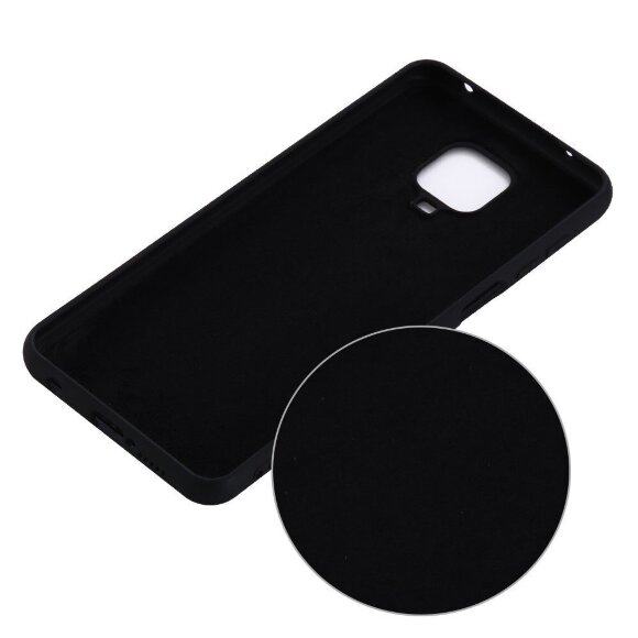 Силиконовый чехол Mobile Shell для Redmi Note 9S / Note 9 Pro / Note 9 Pro Max (черный)