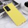 Силиконовый чехол Mobile Shell для Samsung Galaxy A52 (желтый)