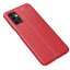 Чехол-накладка Litchi Grain для Samsung Galaxy A32 5G (красный)