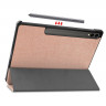 Планшетный чехол для Samsung Galaxy Tab S9 FE+ (Plus) (розовое золото)