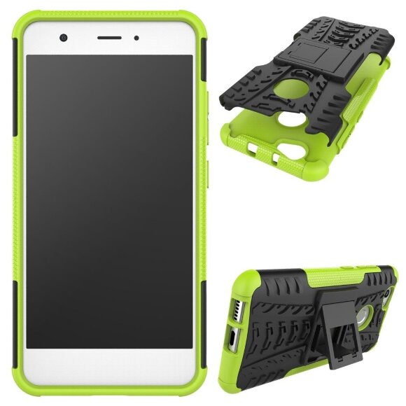 Чехол Hybrid Armor для Huawei Nova (черный + зеленый) Чехол Hybrid Armor для Huawei Nova (черный + зеленый)