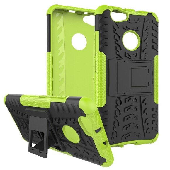 Чехол Hybrid Armor для Huawei Nova (черный + зеленый) Чехол Hybrid Armor для Huawei Nova (черный + зеленый)