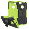 Чехол Hybrid Armor для Huawei Nova (черный + зеленый)