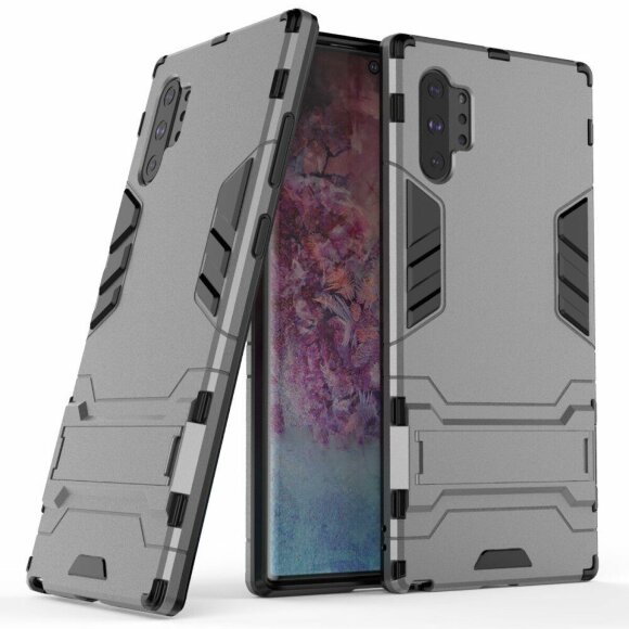 Чехол Duty Armor для Samsung Galaxy Note 10+ (Plus) (серый)