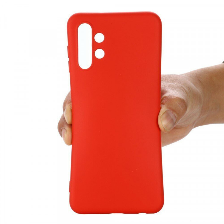Силиконовый чехол Mobile Shell для Samsung Galaxy A13 4G (красный)