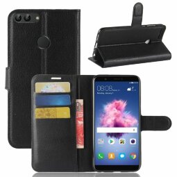 Чехол с визитницей для Huawei P Smart / Enjoy 7S (черный)