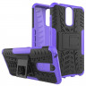 Чехол Hybrid Armor для Huawei Mate 9 Pro (черный + фиолетовый)