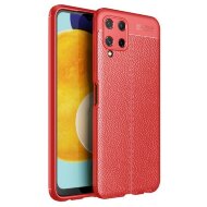 Чехол-накладка Litchi Grain для Samsung Galaxy A22 (красный) Чехол-накладка Litchi Grain для Samsung Galaxy A22 (красный)