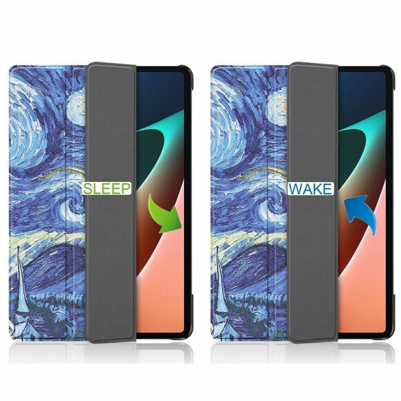Чехол Smart Case для Xiaomi Pad 5 / Pad 5 Pro 11 дюймов (Starry Sky)