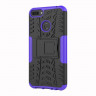 Чехол Hybrid Armor для Huawei Honor 9i / Honor 9N (черный + фиолетовый)