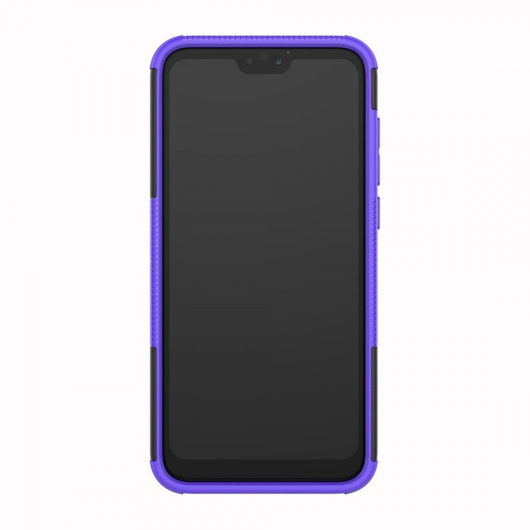 Чехол Hybrid Armor для Huawei Honor 9i / Honor 9N (черный + фиолетовый)