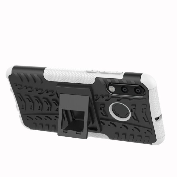 Чехол Hybrid Armor для Huawei P30 Lite / Huawei nova 4e / Honor 20S (MAR-LX1H) (черный + белый) Чехол Hybrid Armor для Huawei P30 Lite / Huawei nova 4e / Honor 20S (MAR-LX1H) (черный + белый)