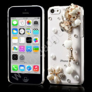 Чехол Crystal Diamond для iPhone 5C (Bear Bead Flower) Чехол Crystal Diamond для iPhone 5C (Bear Bead Flower)