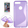 Нескользящий чехол для iPhone 7 Plus / iPhone 8 Plus (фиолетовый)