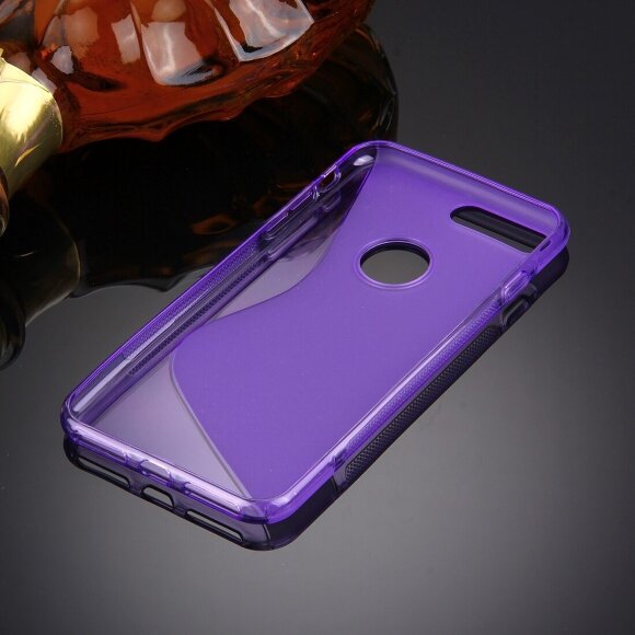 Нескользящий чехол для iPhone 7 Plus / iPhone 8 Plus (фиолетовый) Нескользящий чехол для iPhone 7 Plus / iPhone 8 Plus (фиолетовый)
