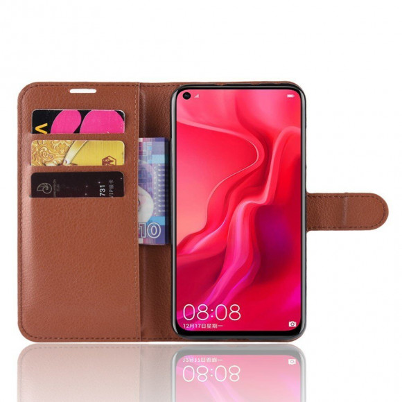 Чехол для Huawei nova 4 (коричневый) Чехол для Huawei nova 4 (коричневый)