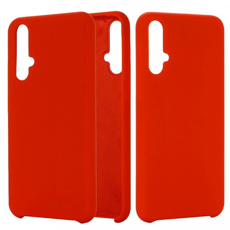 Силиконовый чехол Mobile Shell для Huawei nova 5 Pro / Huawei nova 5  (красный)