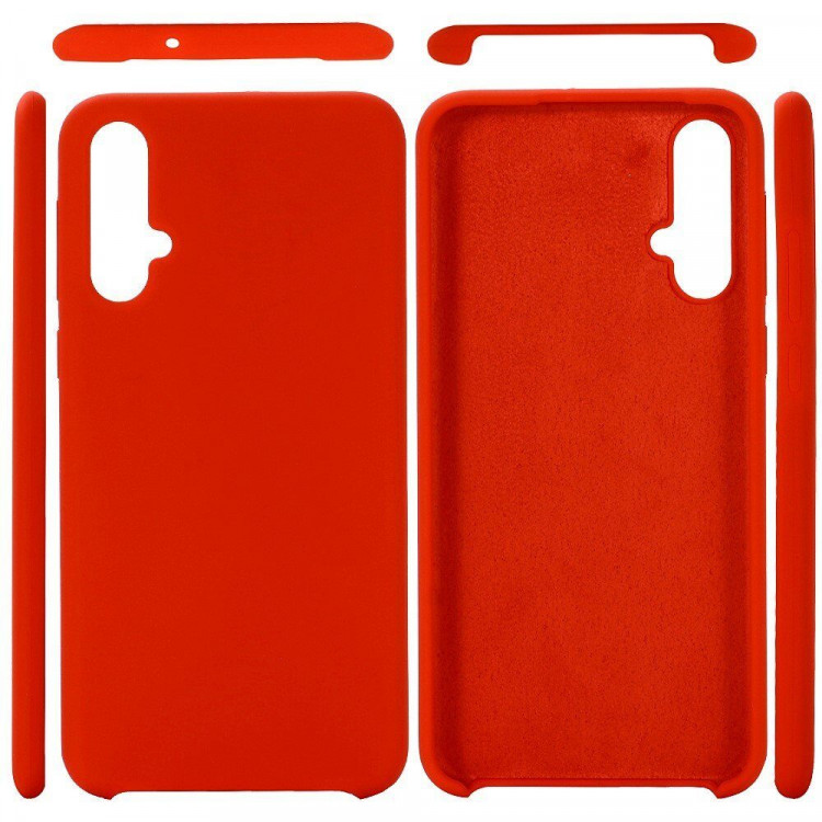 Силиконовый чехол Mobile Shell для Huawei nova 5 Pro / Huawei nova 5  (красный)