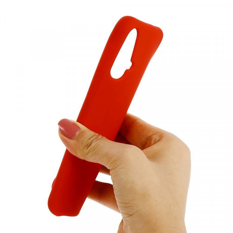 Силиконовый чехол Mobile Shell для Huawei nova 5 Pro / Huawei nova 5  (красный)