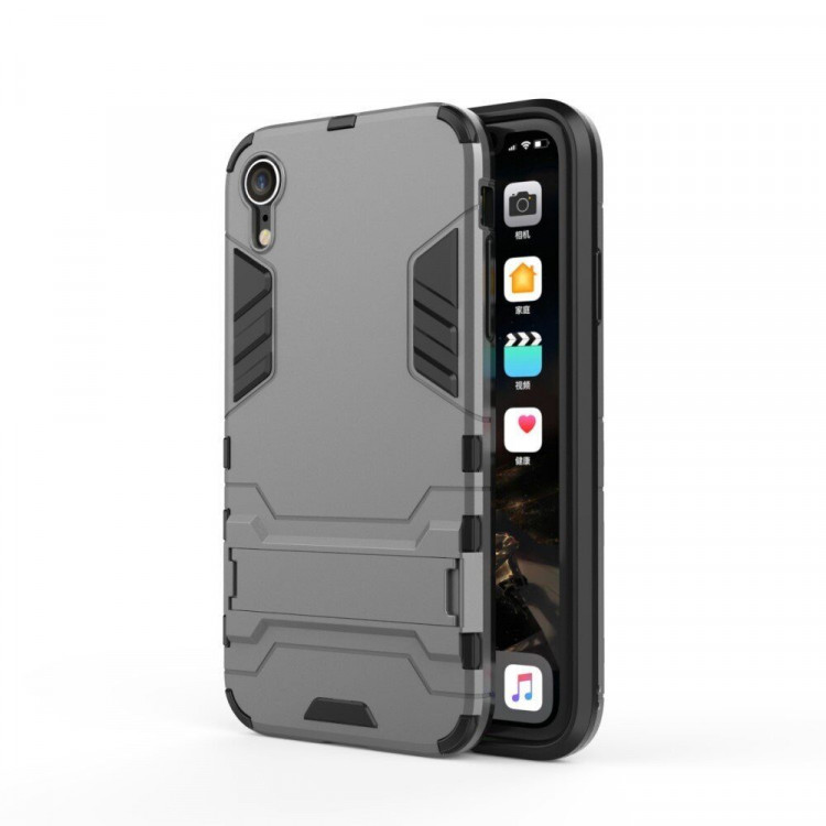 Чехол Duty Armor для iPhone XR (серый)